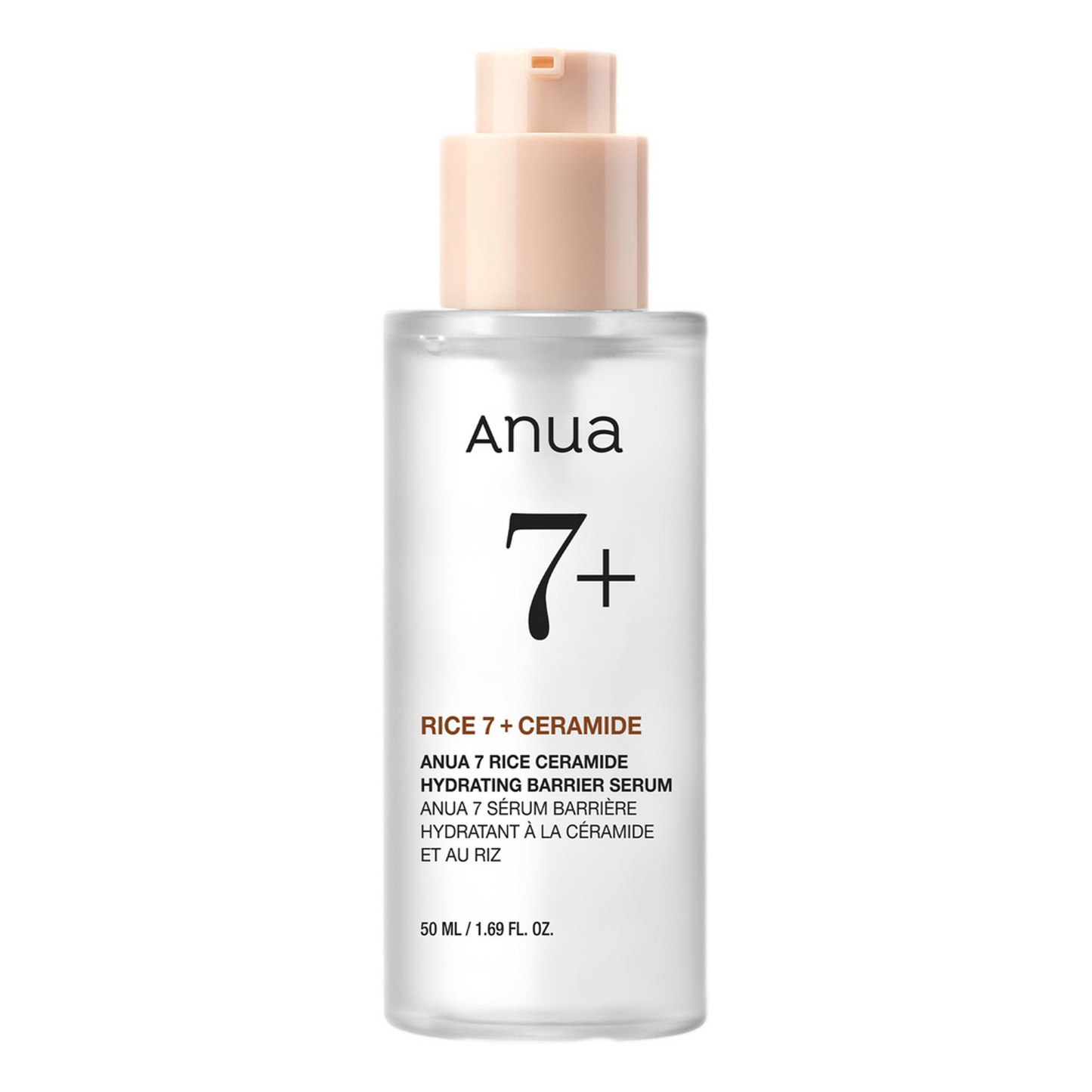 ANUA 7 Rice Ceramide Hydrating Barrier Serum, 1.69 oz