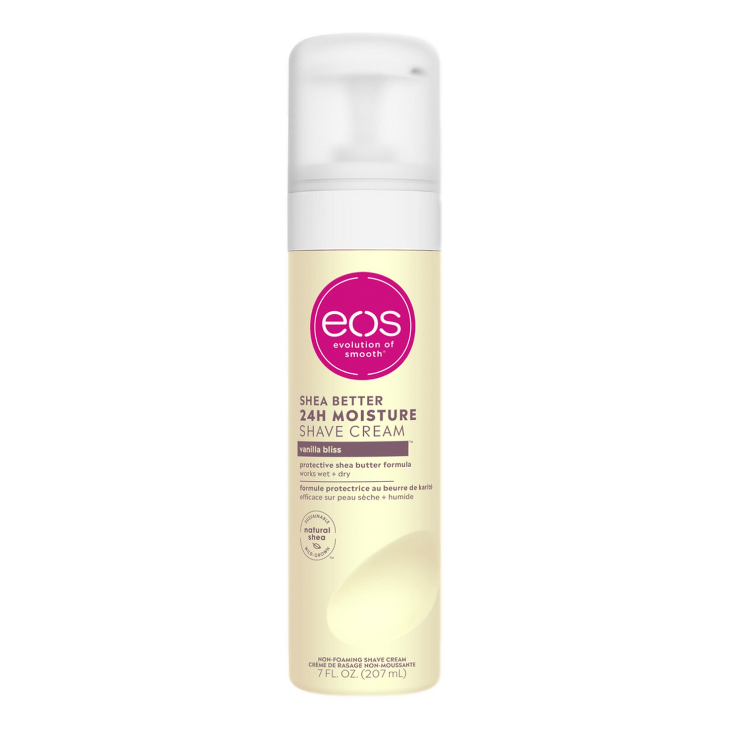 Eos Shea Better 24H Moisture Shave Cream, 207 ml