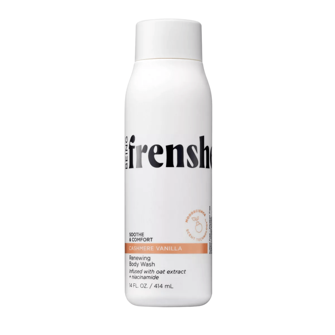 Being Frenshe Renewing and Hydrating Body Wash with Niacinamide – Fresh Cashmere Vanilla – 14 fl oz