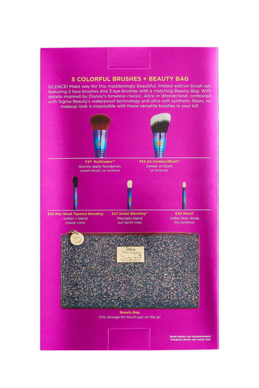 SIGMA X Disney Alice in Wonderland Brush Set