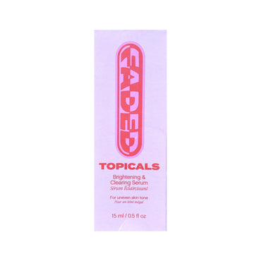 Topicals Mini Faded Brightening & Clearing Serum, 15mL