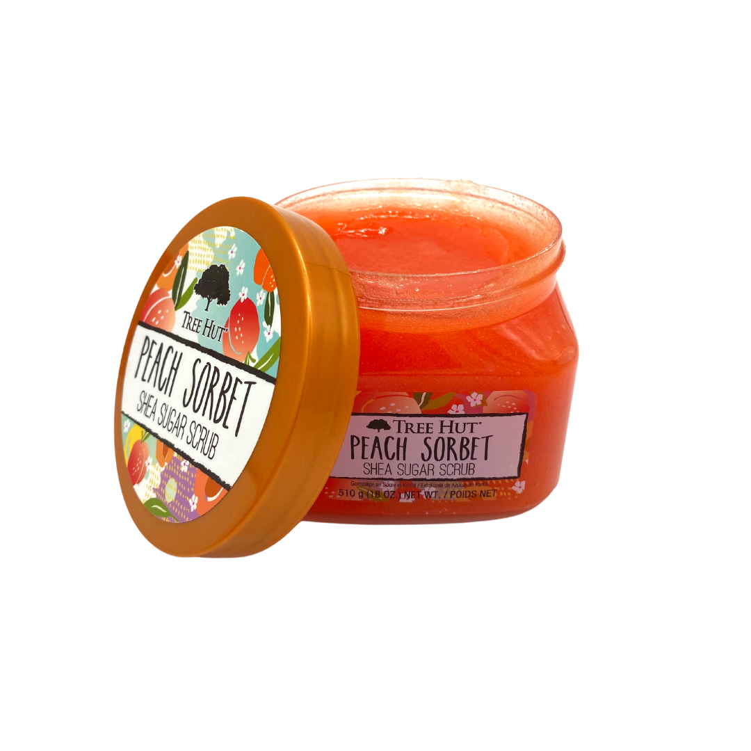 Tree Hut Peach Sorbet Shea Sugar Body Scrub