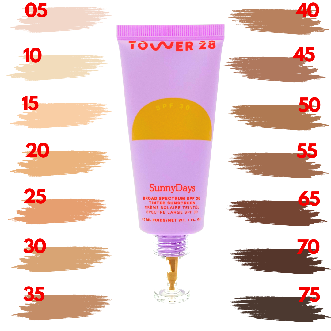 Tower 28 SunnyDays SPF 30 Tinted Sunscreen Foundation