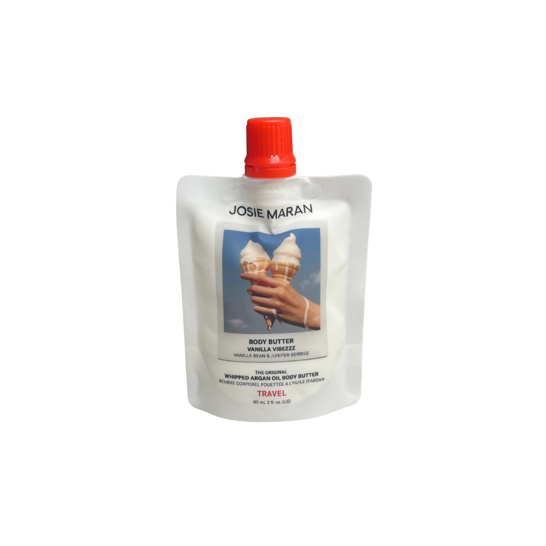 Josie Maran Vanilla Vibezzz – Whipped Argan Oil Refillable Firming Body Butter