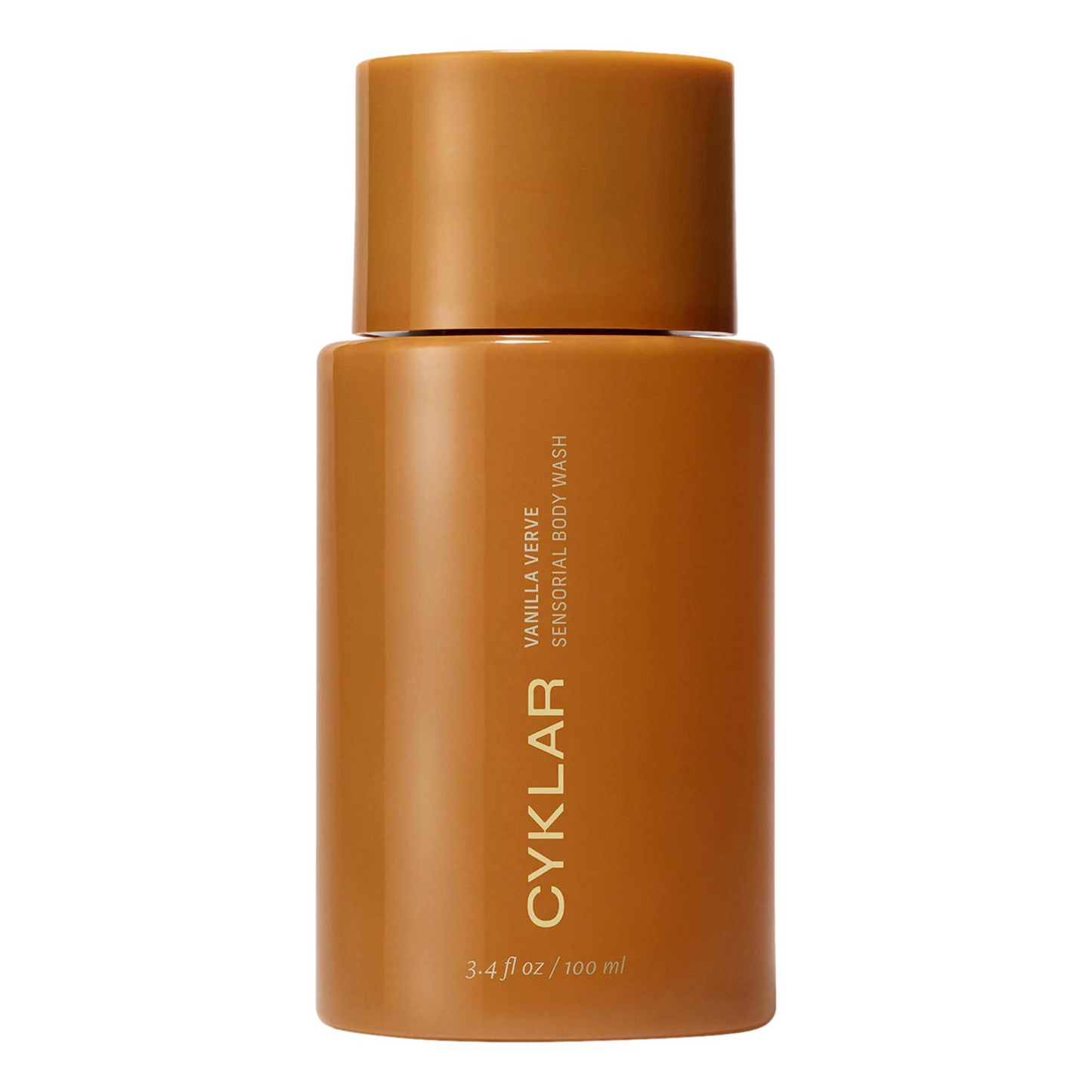 CYKLAR Mini Vanilla Verve Sensorial Body Wash for Moisture Barrier, 3.4 fl oz