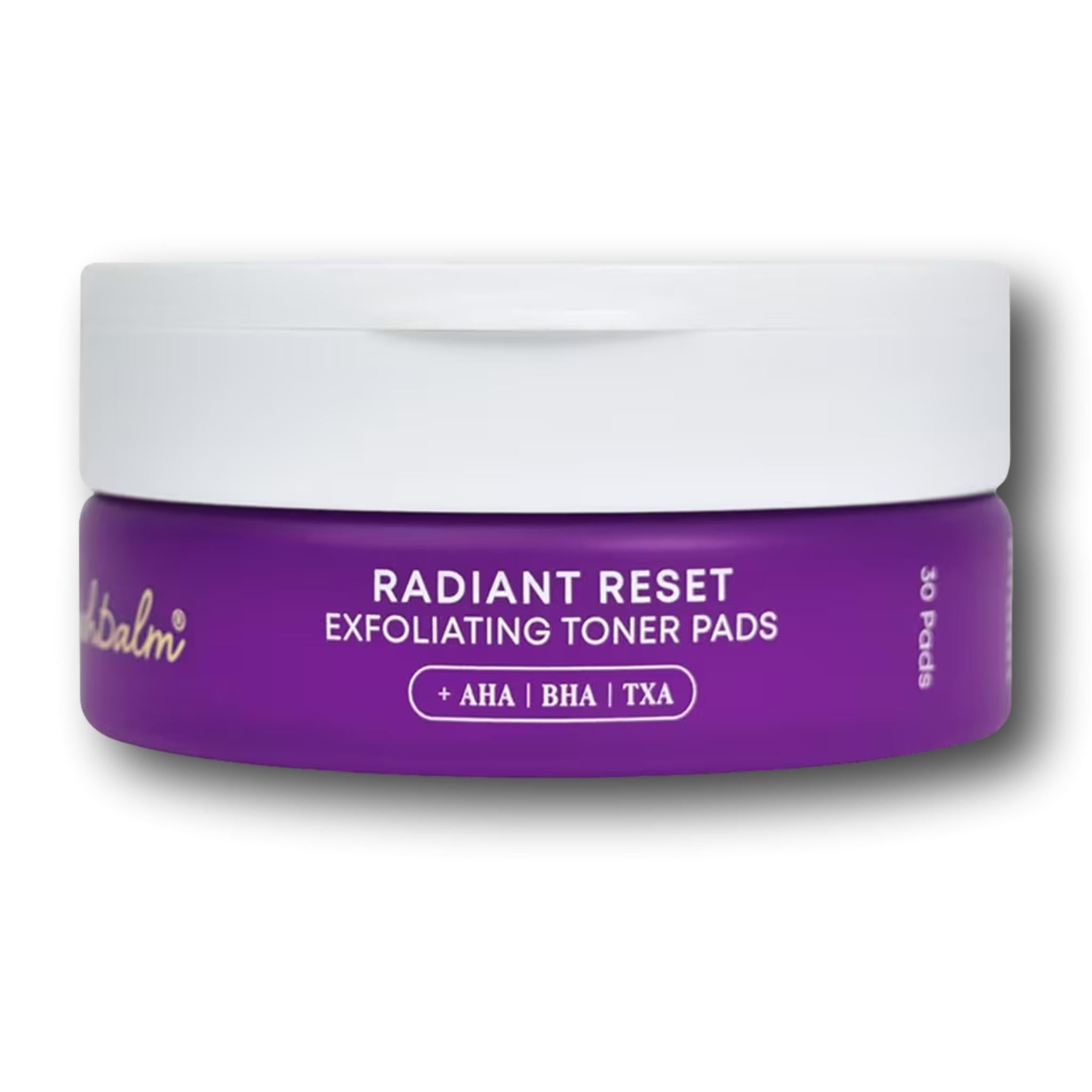 Bushbalm Radiant Reset Toner Pads for Dark Spots & Ingrown Hairs