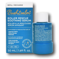 Bushbalm Roller Rescue Soothing Serum with AHA/BHA