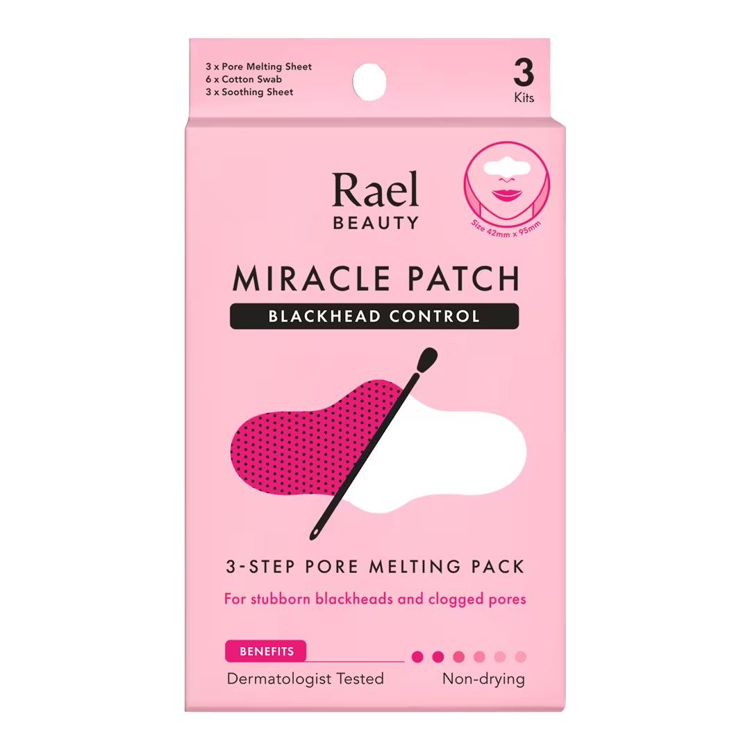 Rael Miracle Patch 3-Step Pore Melting Pack, 3 ct