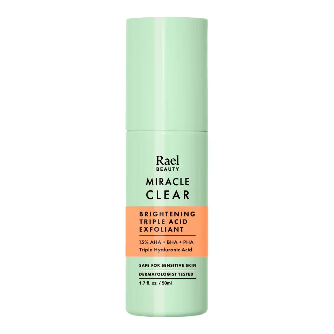 Rael Miracle Clear Brightening Triple Acid Exfoliant, 1.7 oz