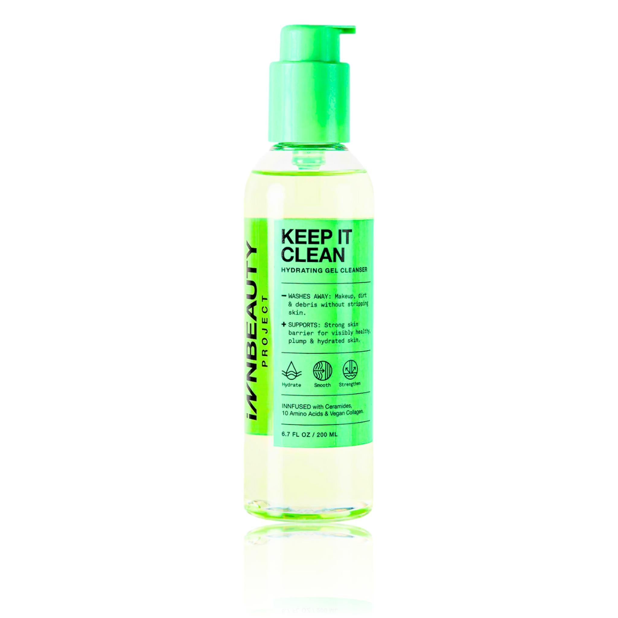 iNNBEAUTY PROJECT Keep It Clean Hydrating Gel Cleanser with Ceramides & 10 Amino Acids