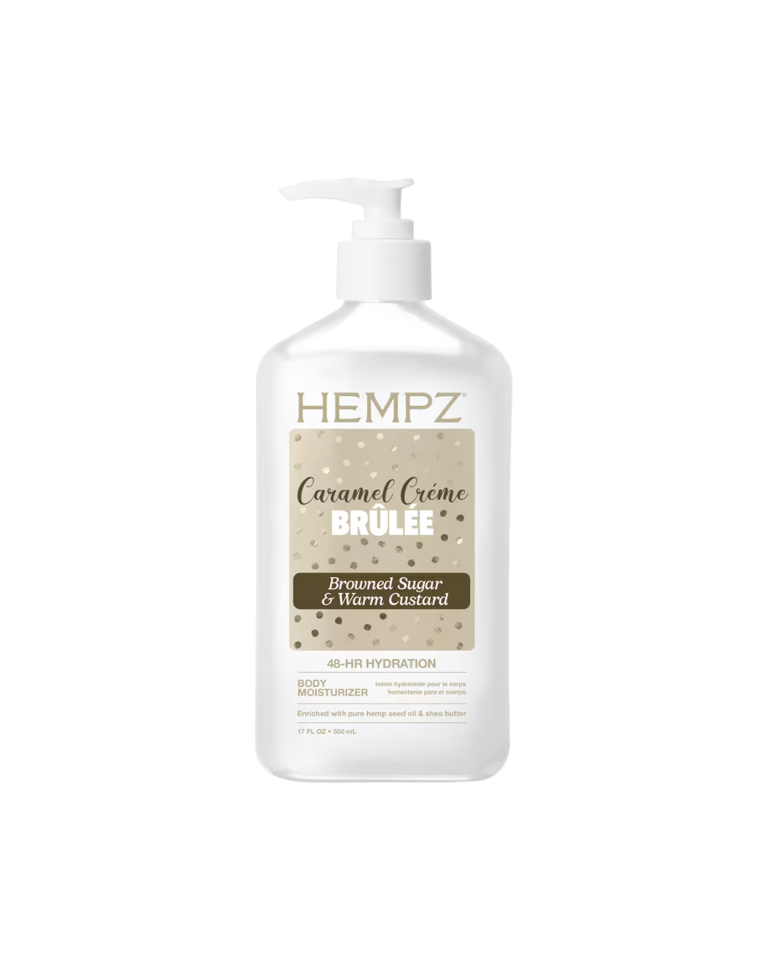 Hempz Caramel Crème Brûlée Body Moisturizer, 17 oz