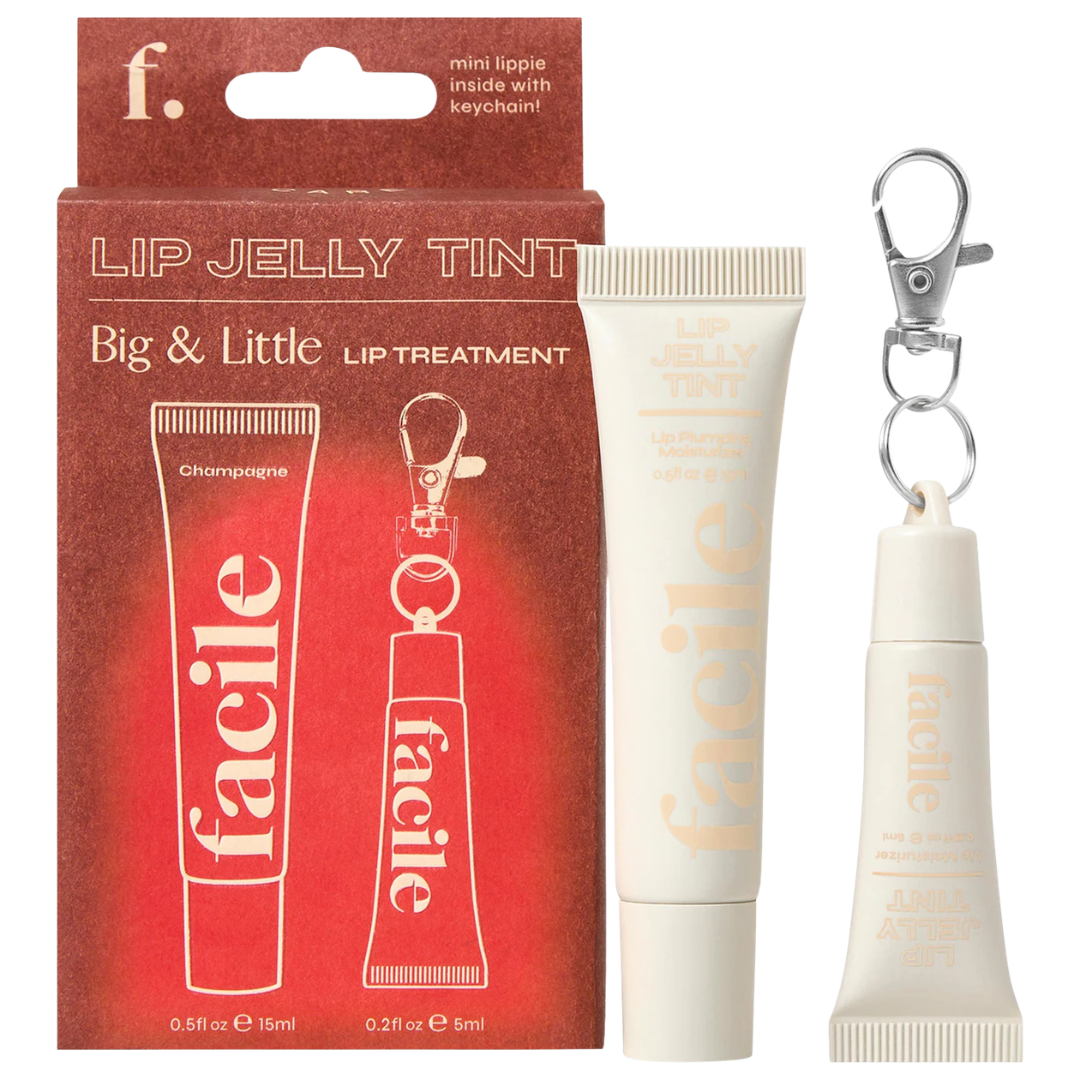Facile Big & Little Lip Jelly Treatment Duo + Keychain