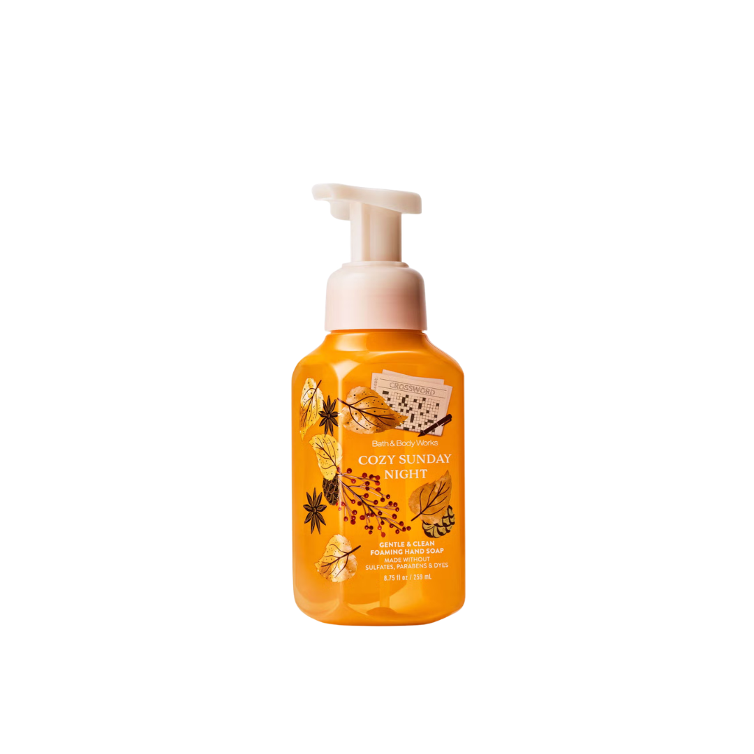 Bath & Body Works Cozy Sunday Night Gentle & Clean Foaming Hand Soap, 8.75 fl oz
