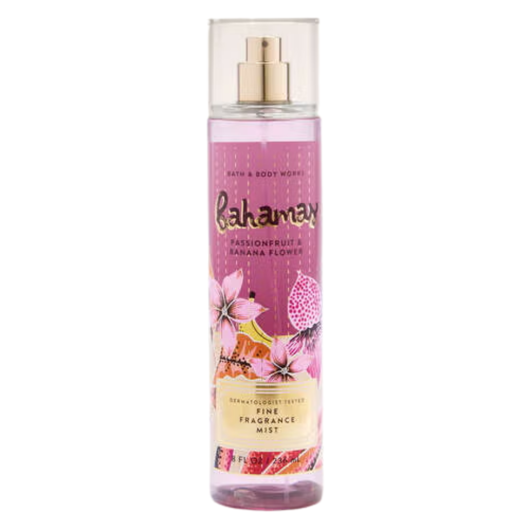 Bath & Body Works Bahamas Passionfruit & Banana Flower Fine Fragrance Mist, 8 fl oz
