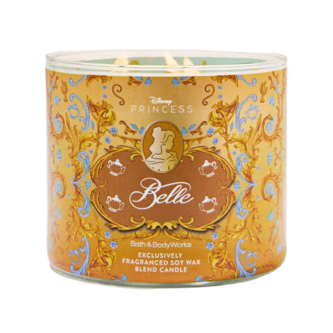 Bath & Body Works Belle 3-Wick Candle, 14.5 oz | 411 g