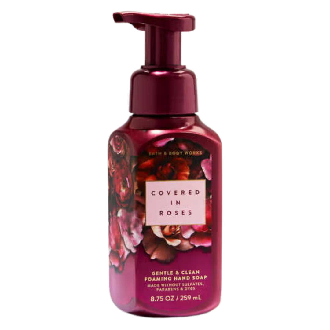 Bath & Body Works Covered In Roses Gentle & Clean Foaming Hand Soap, 8.75 fl oz