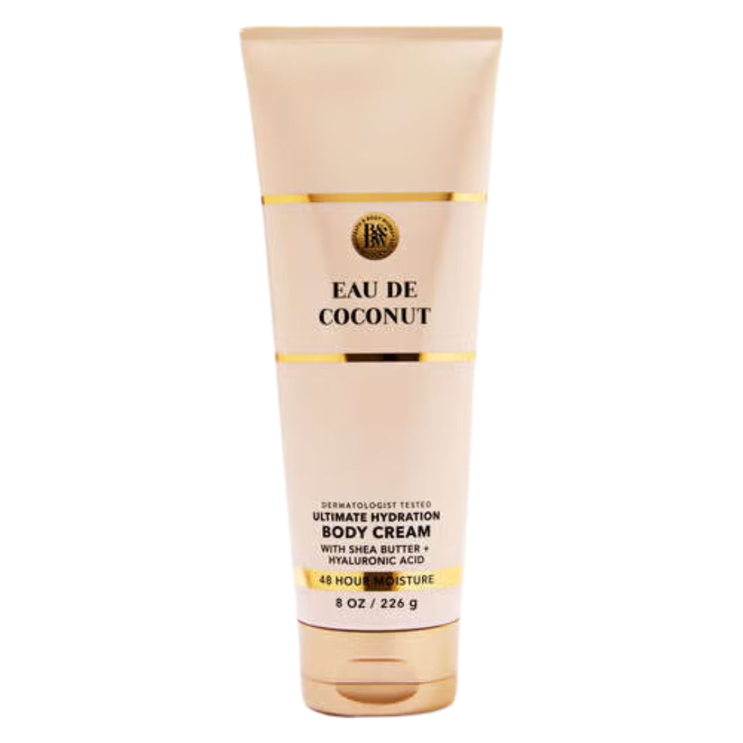 Bath & Body Works Eau De Coconut Ultimate Hydration Body Cream, 8oz