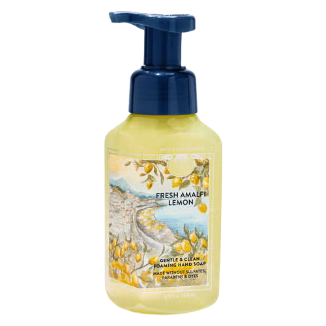 Bath & Body Works Fresh Amalfi Lemon Gentle & Clean Foaming Hand Soap, 8.75 fl oz