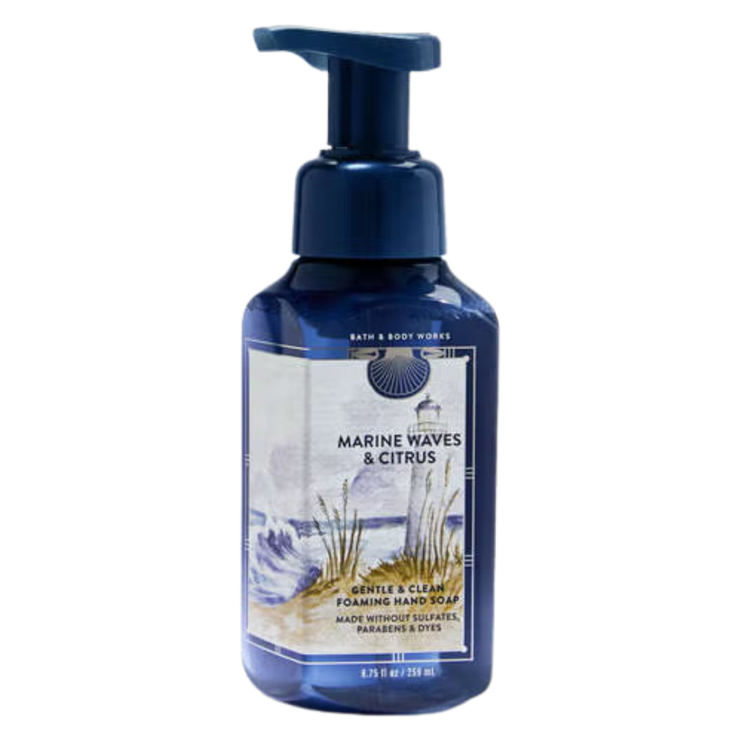Bath & Body Works Marine Waves & Citrus Gentle & Clean Foaming Hand Soap, 8.75 fl oz