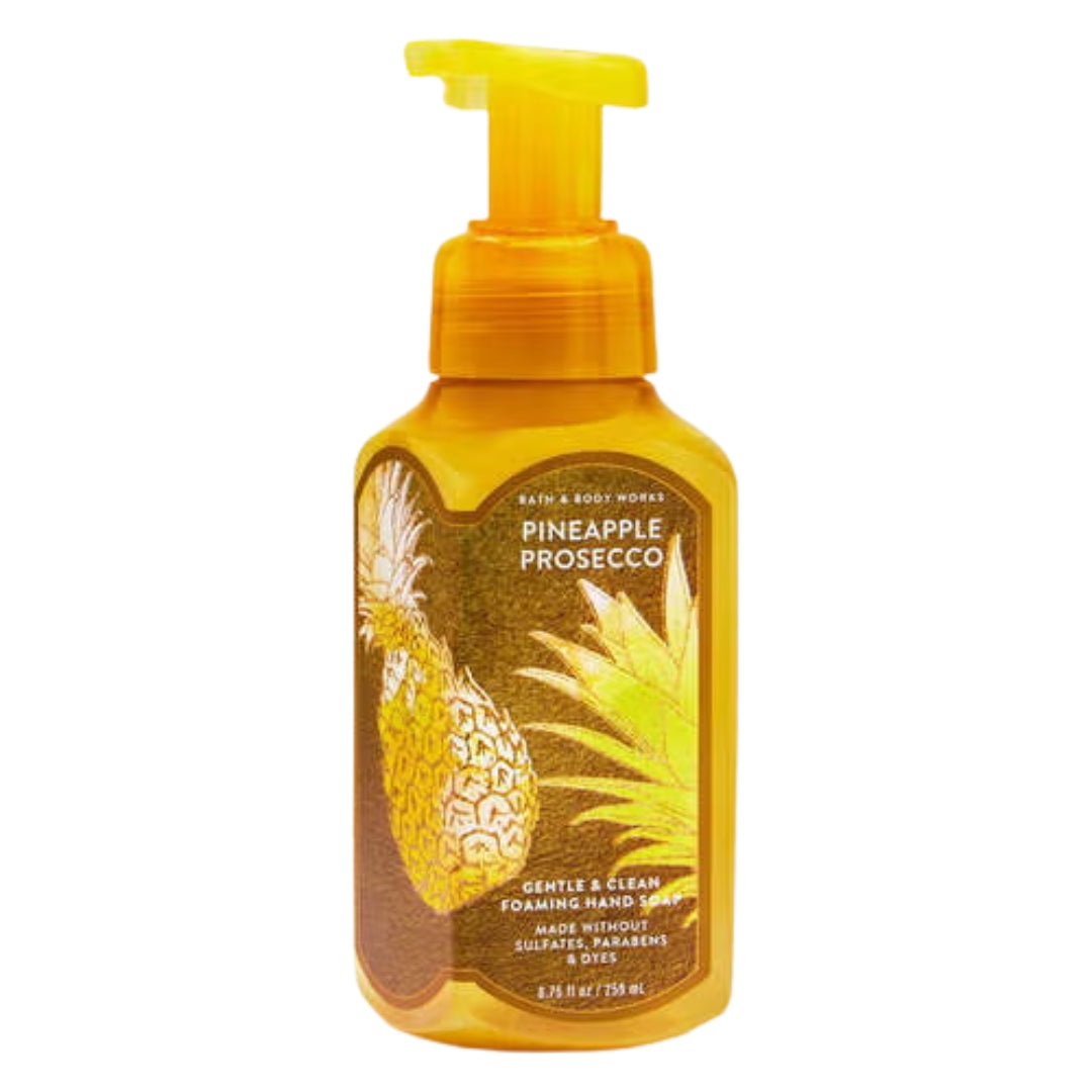 Bath & Body Works Pineapple Prosecco Gentle & Clean Foaming Hand Soap, 8.75 fl oz