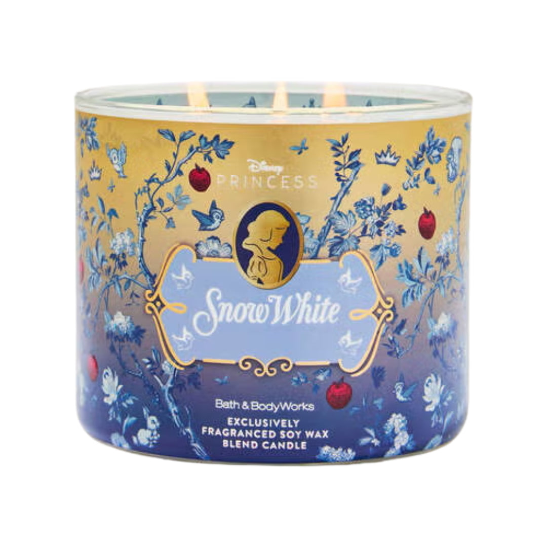 Bath & Body Works Snow White 3-Wick Candle, 14.5 oz | 411 g