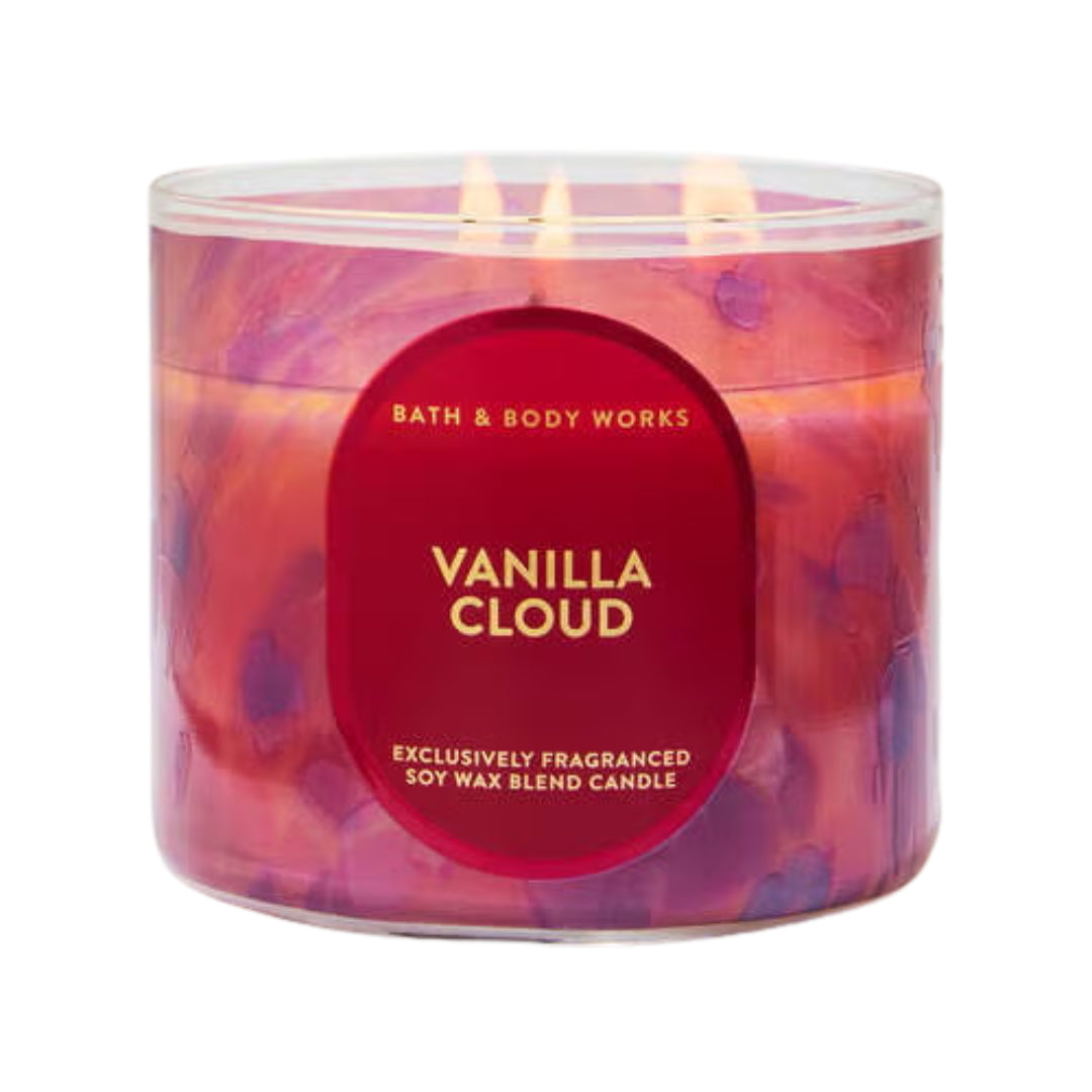 Bath & Body Works Vanilla Cloud 3-Wick Candle, 14.5 oz | 411 g