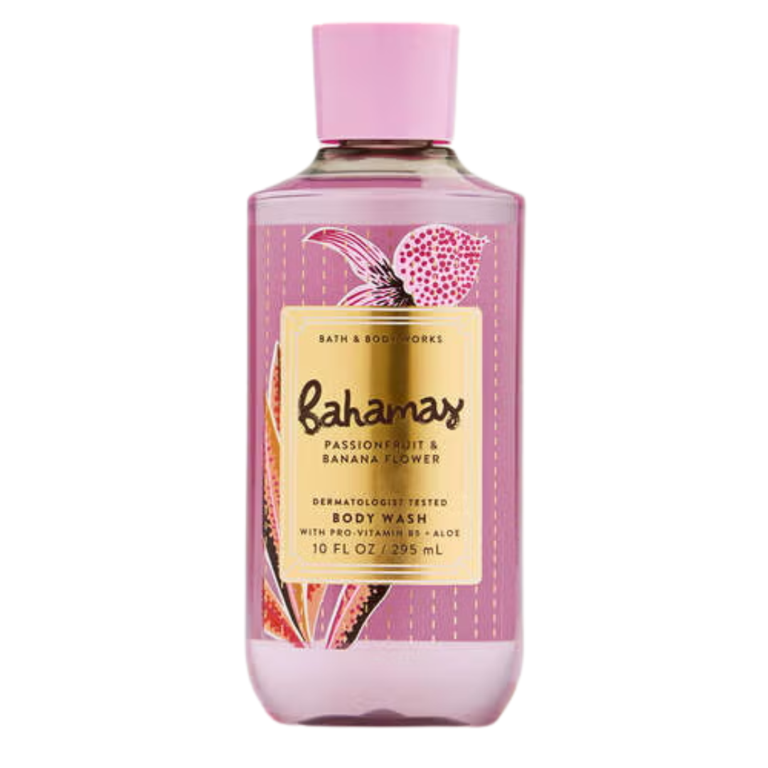 Bath & Body Works Bahamas Passionfruit & Banana Flower Body Wash, 10 fl oz