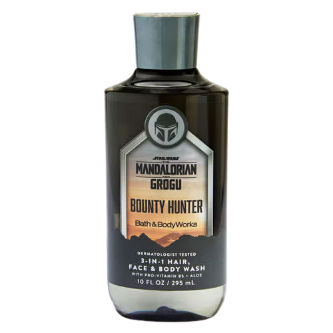 Bath & Body Works The Mandalorian and Grogu Collection – Men’s Bounty Hunter 3-in-1 Hair, Face & Body Wash, 10 fl oz