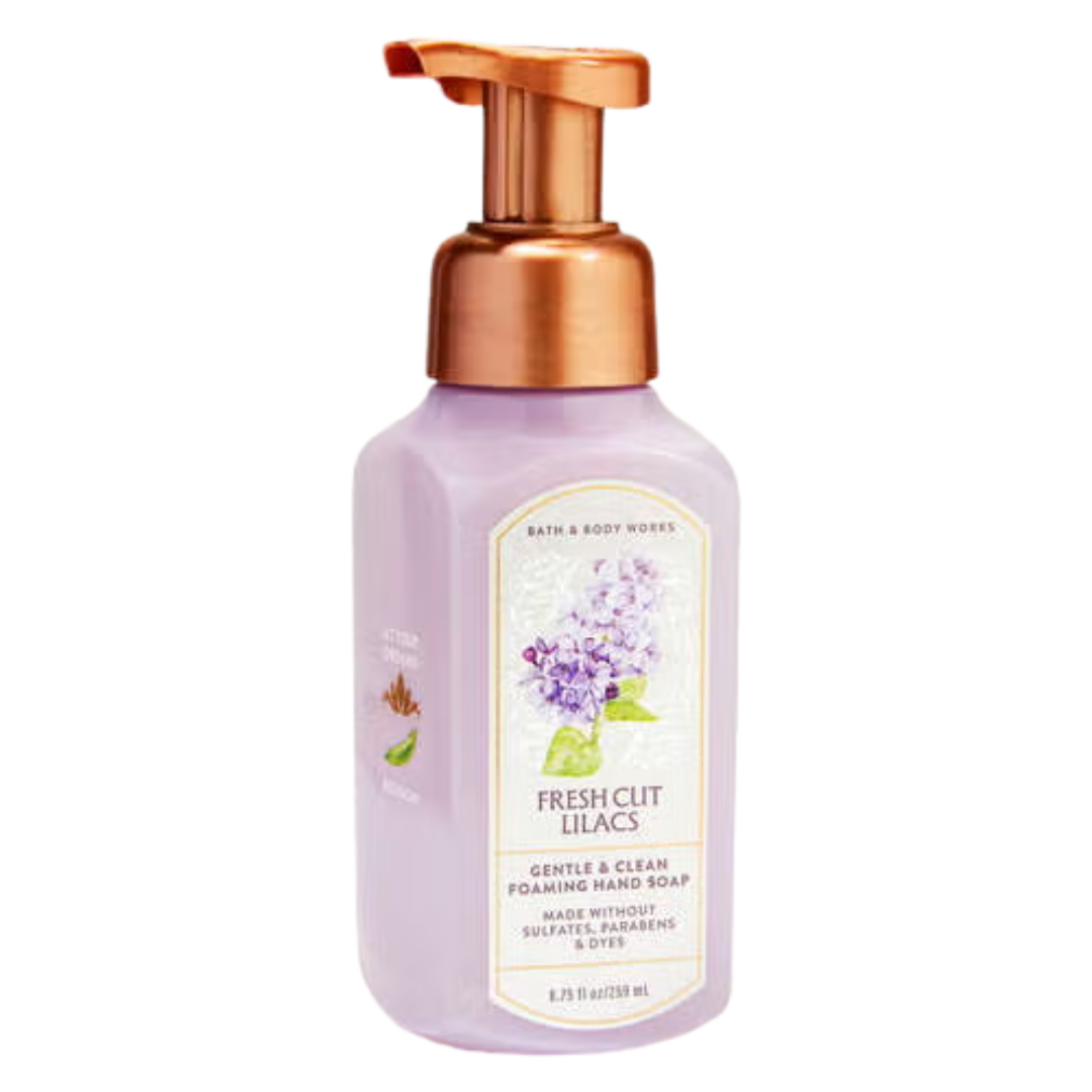 Bath & Body Works Fresh Cut Lilacs Gentle & Clean Foaming Hand Soap, 8.75 fl oz