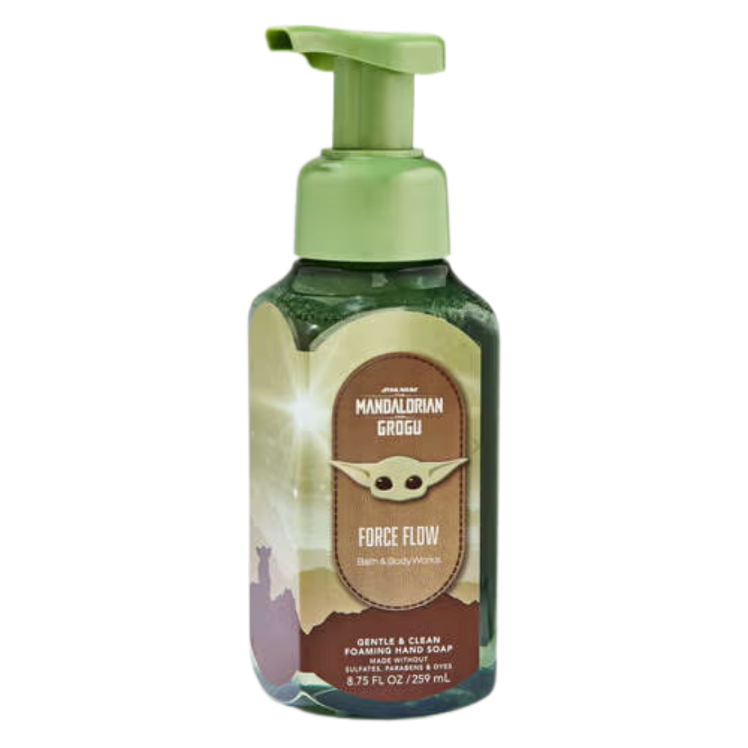 Bath & Body Works The Mandalorian and Grogu Collection – Force Flow Gentle & Clean Foaming Hand Soap, 259 ml