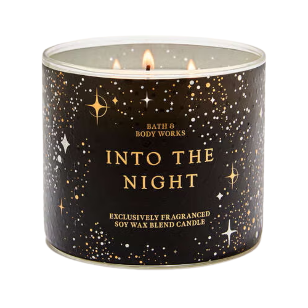 Bath & Body Works Into The Night 3-Wick Candle, 14.5 oz | 411 g