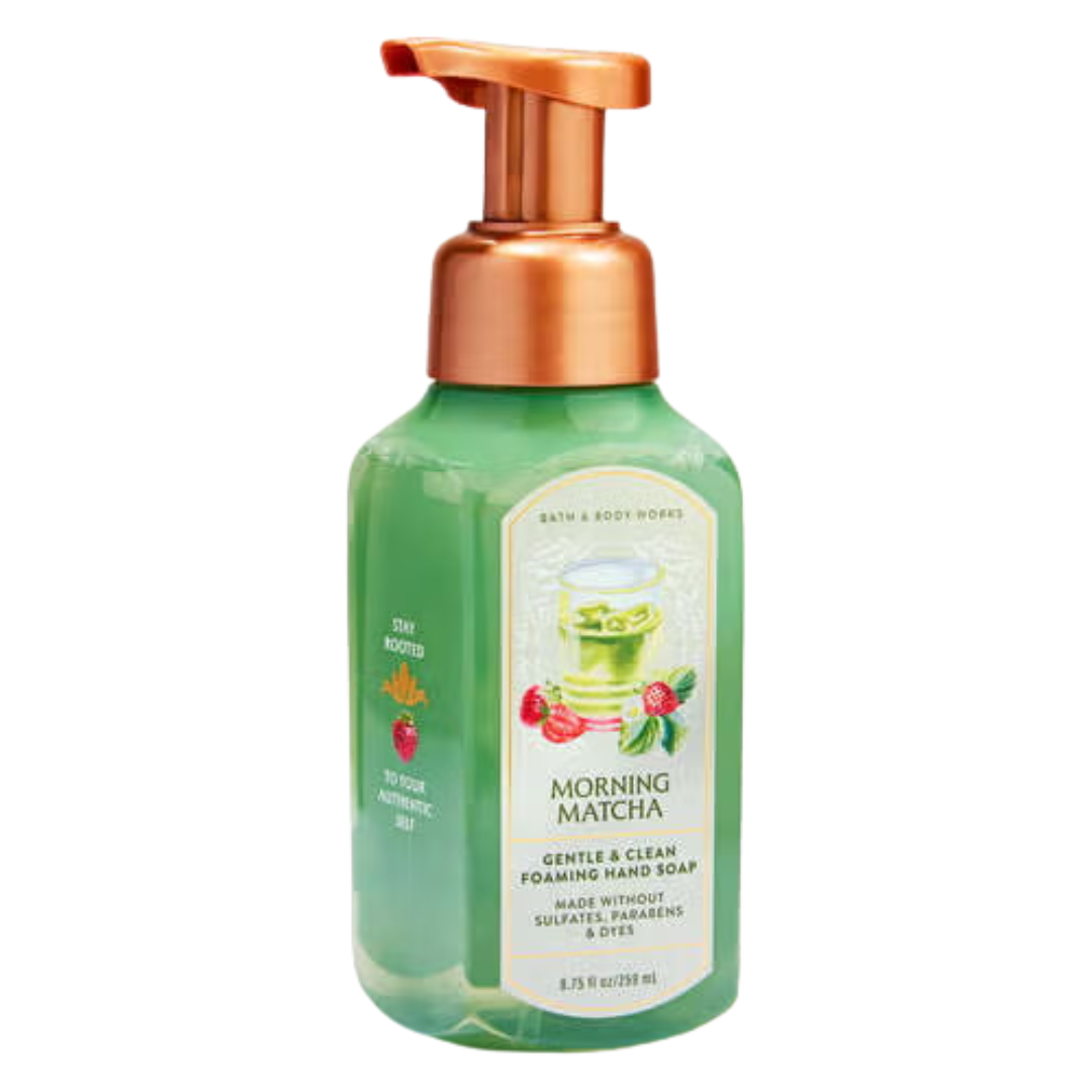 Bath & Body Works Morning Matcha Gentle & Clean Foaming Hand Soap, 8.75 fl oz