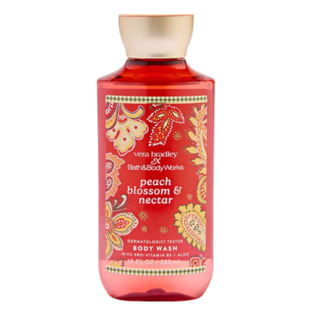Bath & Body Works Peach Blossom & Nectar Body Wash, 10 fl oz