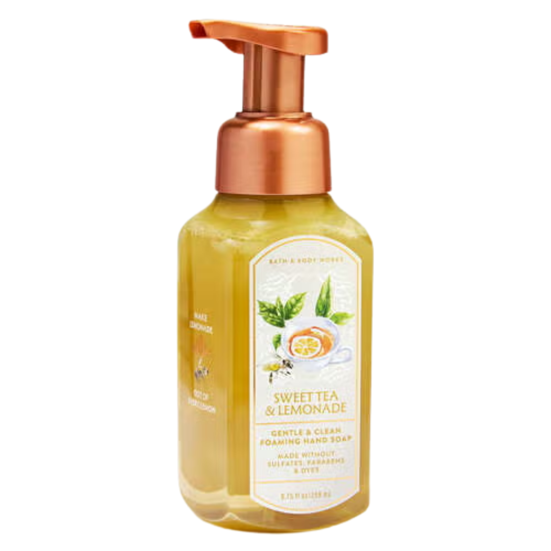 Bath & Body Works Sweet Tea & Lemonade Gentle & Clean Foaming Hand Soap, 8.75 fl oz