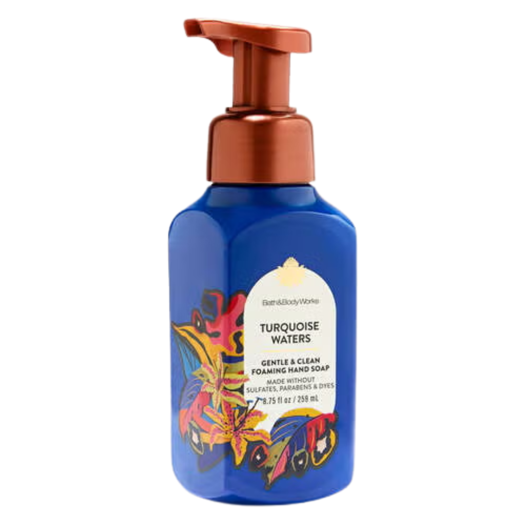 Bath & Body Works Turquoise Waters Gentle & Clean Foaming Hand Soap, 8.75 fl oz