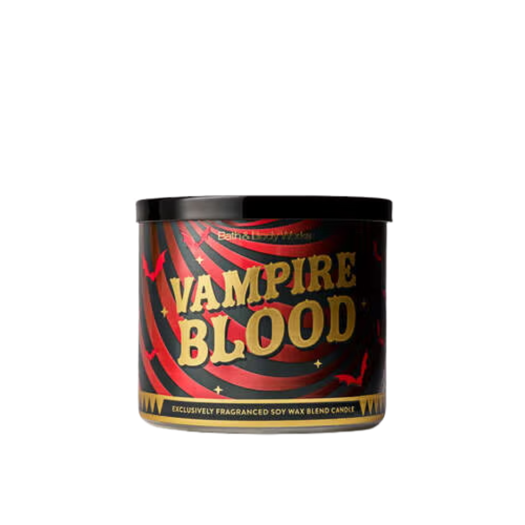 Bath & Body Works Vampire Blood 3-Wick Candle, 14.5 oz | 411 g