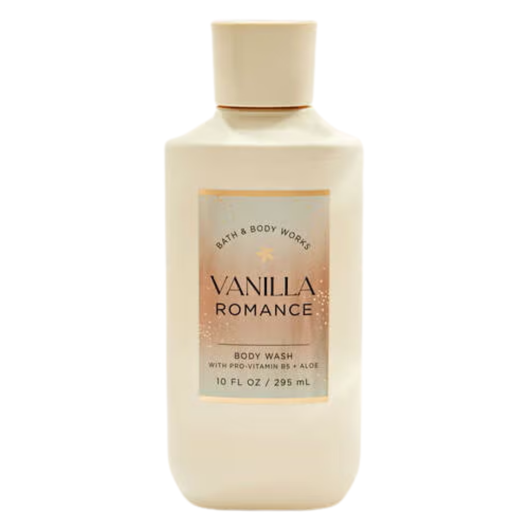 Bath & Body Works Vanilla Romance Body Wash, 10 oz