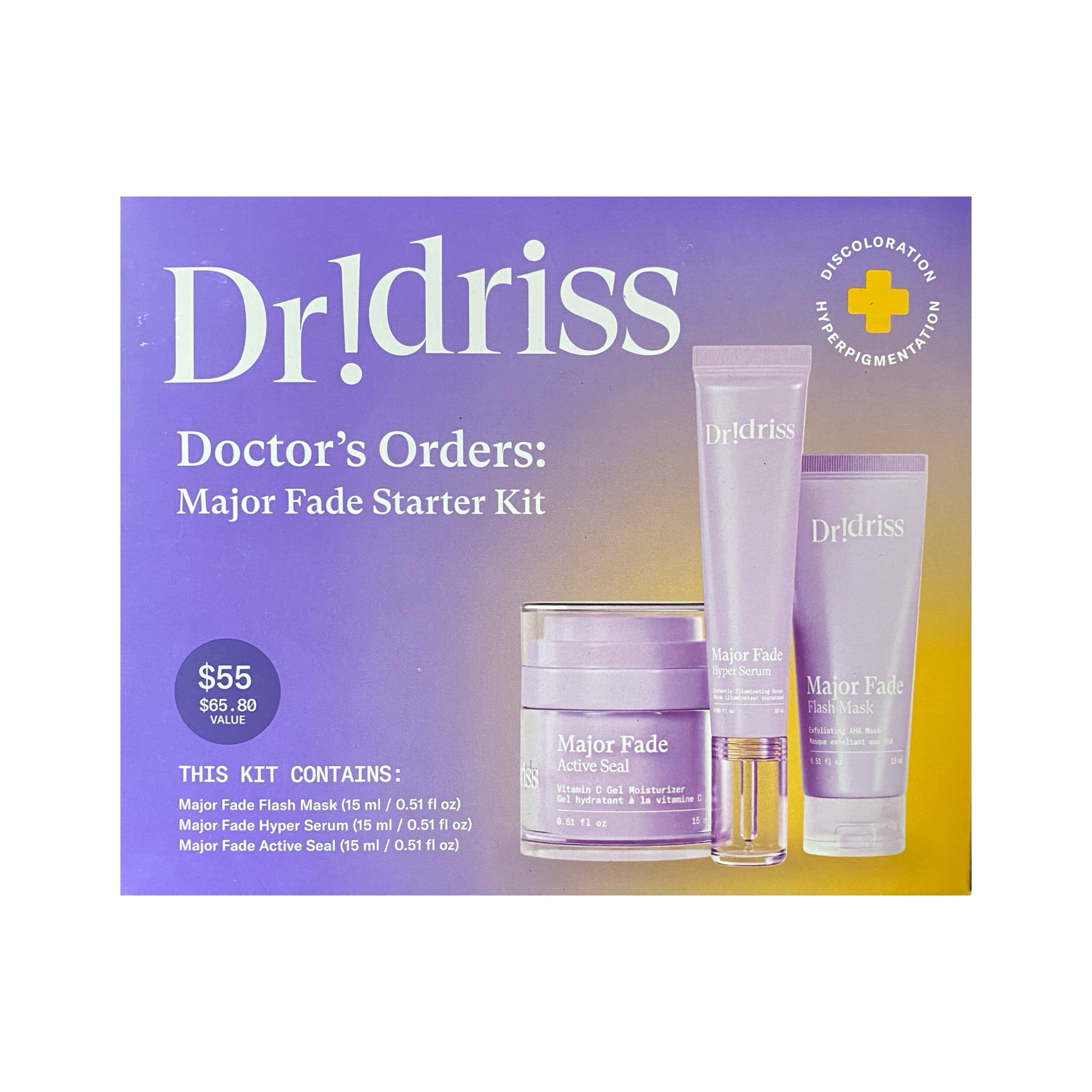 Dr. Idriss Major Fade Dark Spot Starter Kit