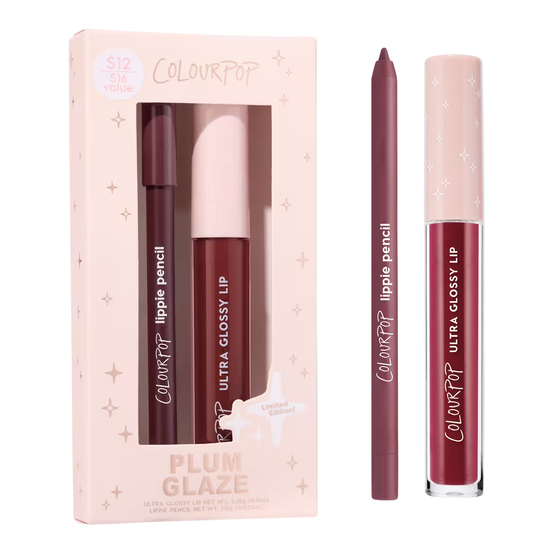 ColourPop Plum Glaze Lip Kit