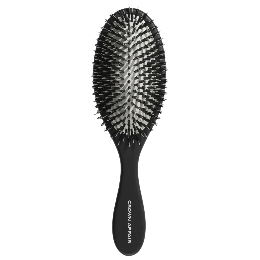Crown Affair The Dual-Bristle Boar Hair Brush No. 001 for All Hair Textures - ON SALE