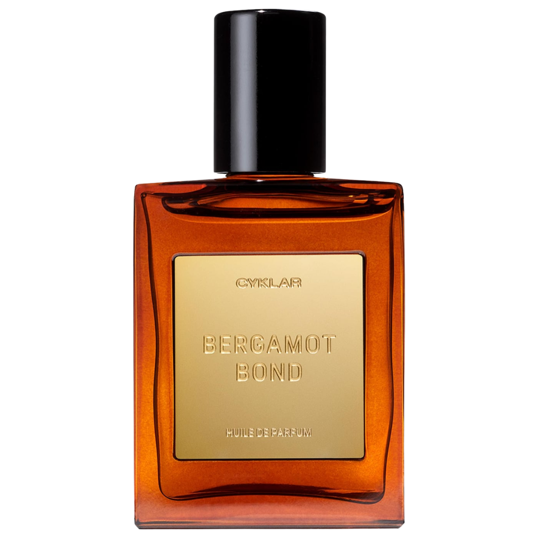 CYKLAR Bergamot Bond Roll-On Perfume Oil with Musk, 0.5 fl oz