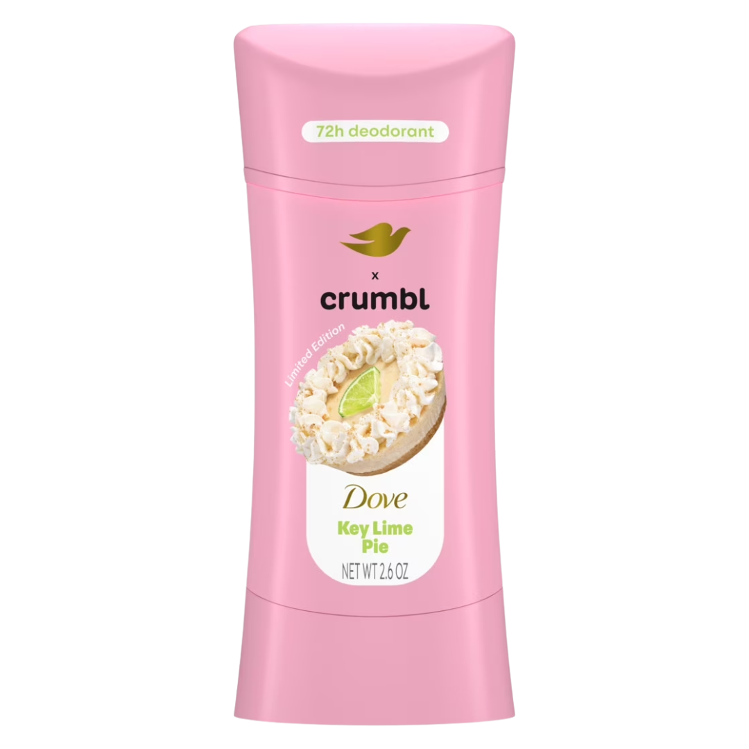 Dove & Crumbl Limited Edition Deodorant Key Lime,2.6 oz