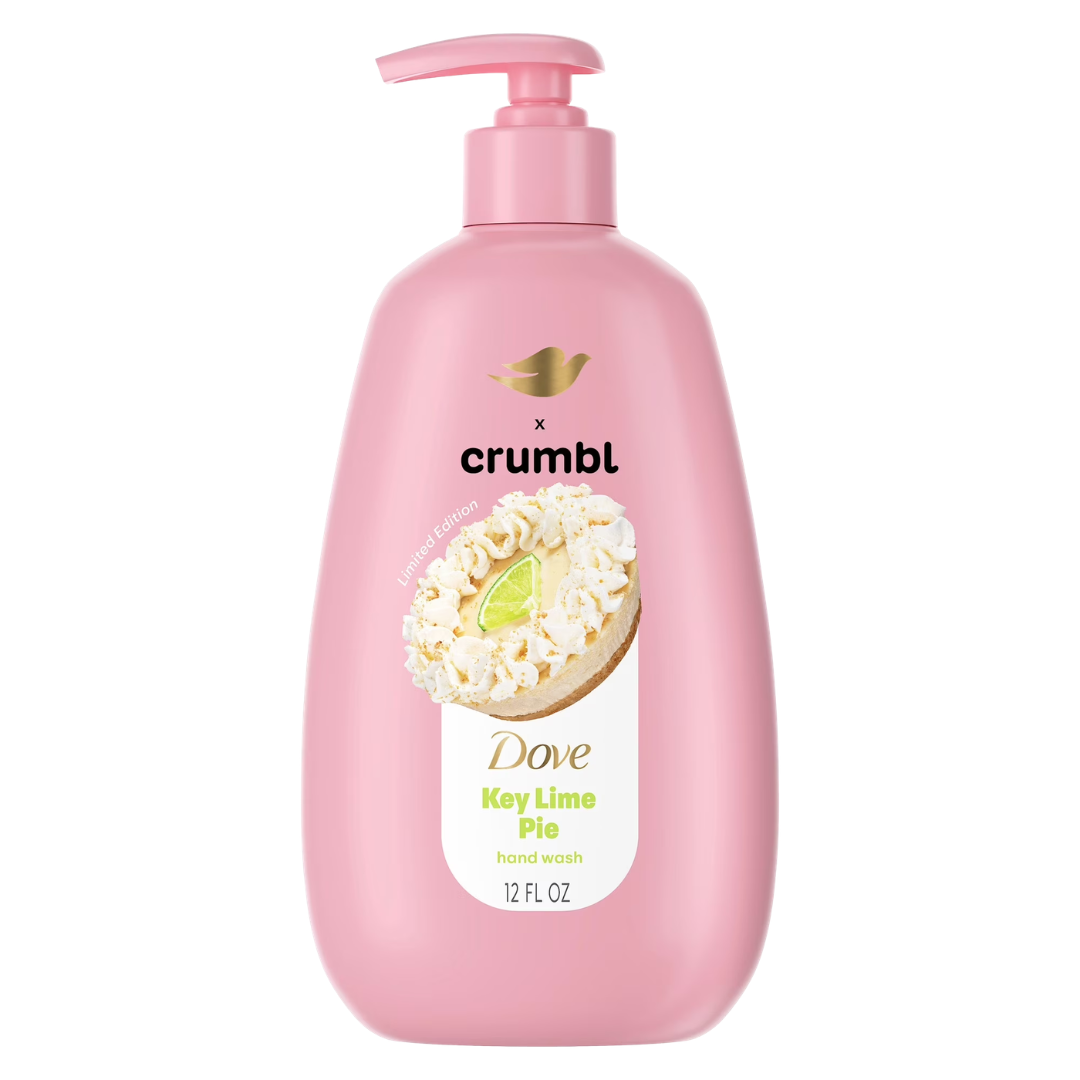 Dove Crumbl Limited Edition Liquid Hand Soap Key Lime Pie, 12 oz