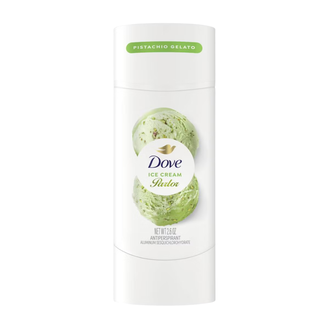 Dove Beauty Ice Cream Parlor Antiperspirant & Deodorant Stick – Pistachio – 2.6 oz