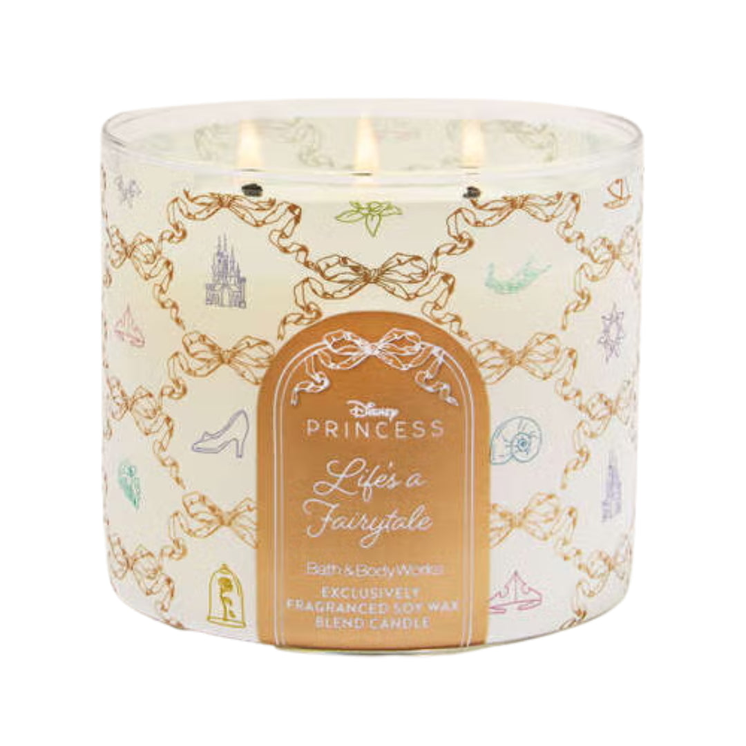 BATH & BODY WORKS Life’s a Fairytale 3-Wick Candle, 14.5 oz | 411 g