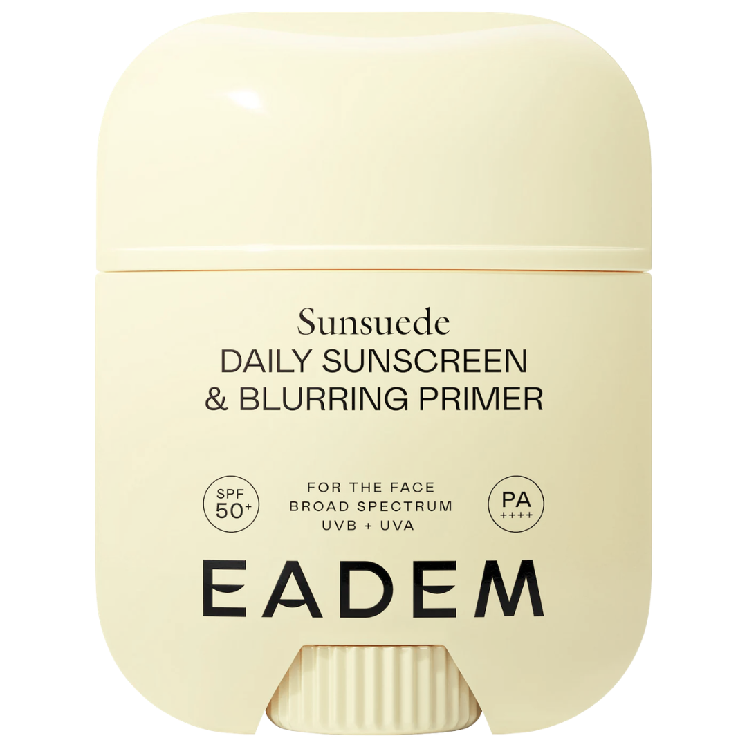 EADEM Sunsuede SPF 50+ Lightweight Sunscreen & Blurring Primer Stick, 0.70 oz