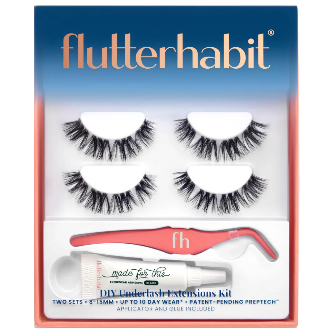 FlutterHabit Lash Extension Kit – Up to 10 Days – The Flirt
