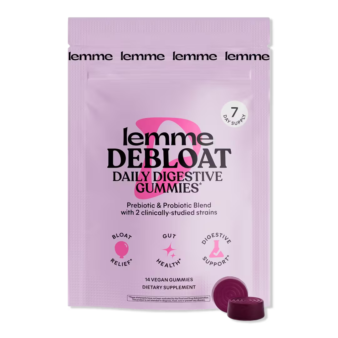 Lemme Debloat: Digestive Probiotic & Multi-Enzyme Capsules, 14 ct