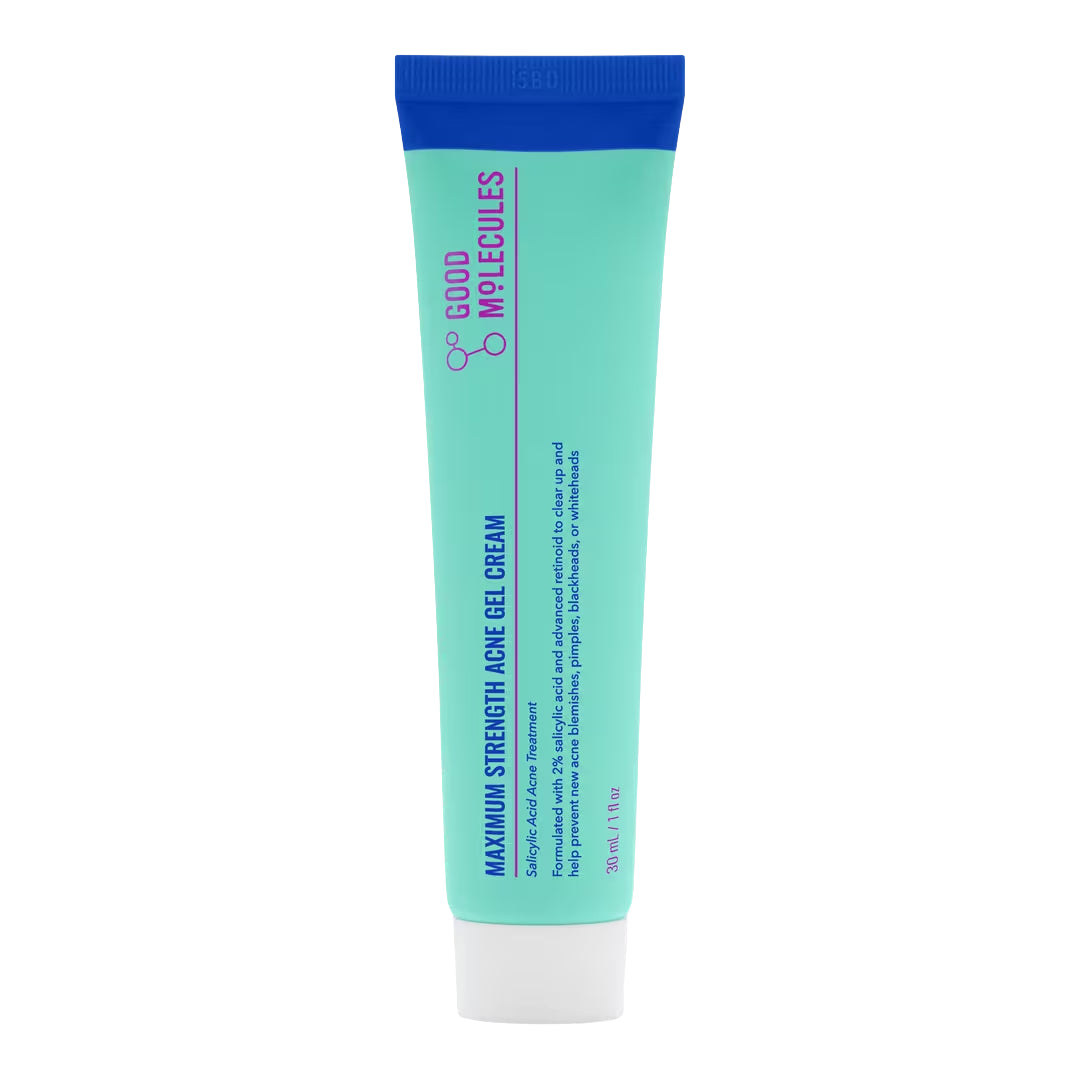 Good Molecules Maximum Strength Acne Gel Cream, 1.0 oz