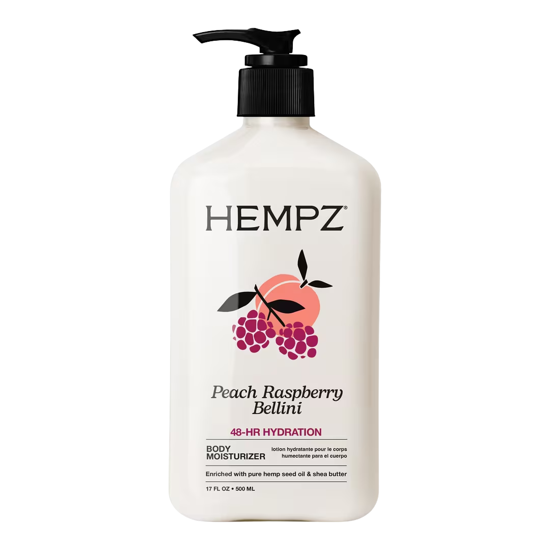 Hempz Peach Raspberry Bellini Body Moisturizer, 17 oz